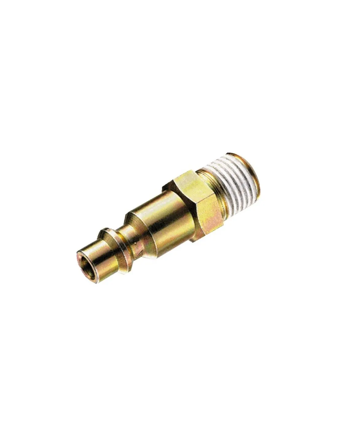 10 embout p/raccord rapide 6mm male 3/8 gaz-Embout fileté mâle