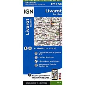 1713 SB LIVAROT BEUVILLIERS 1 25 000