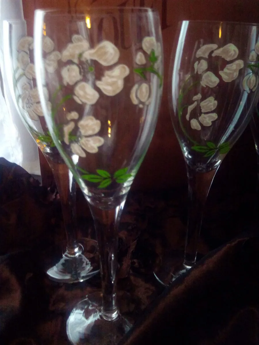 4 FLUTES CHAMPAGNE PERRIER JOUET