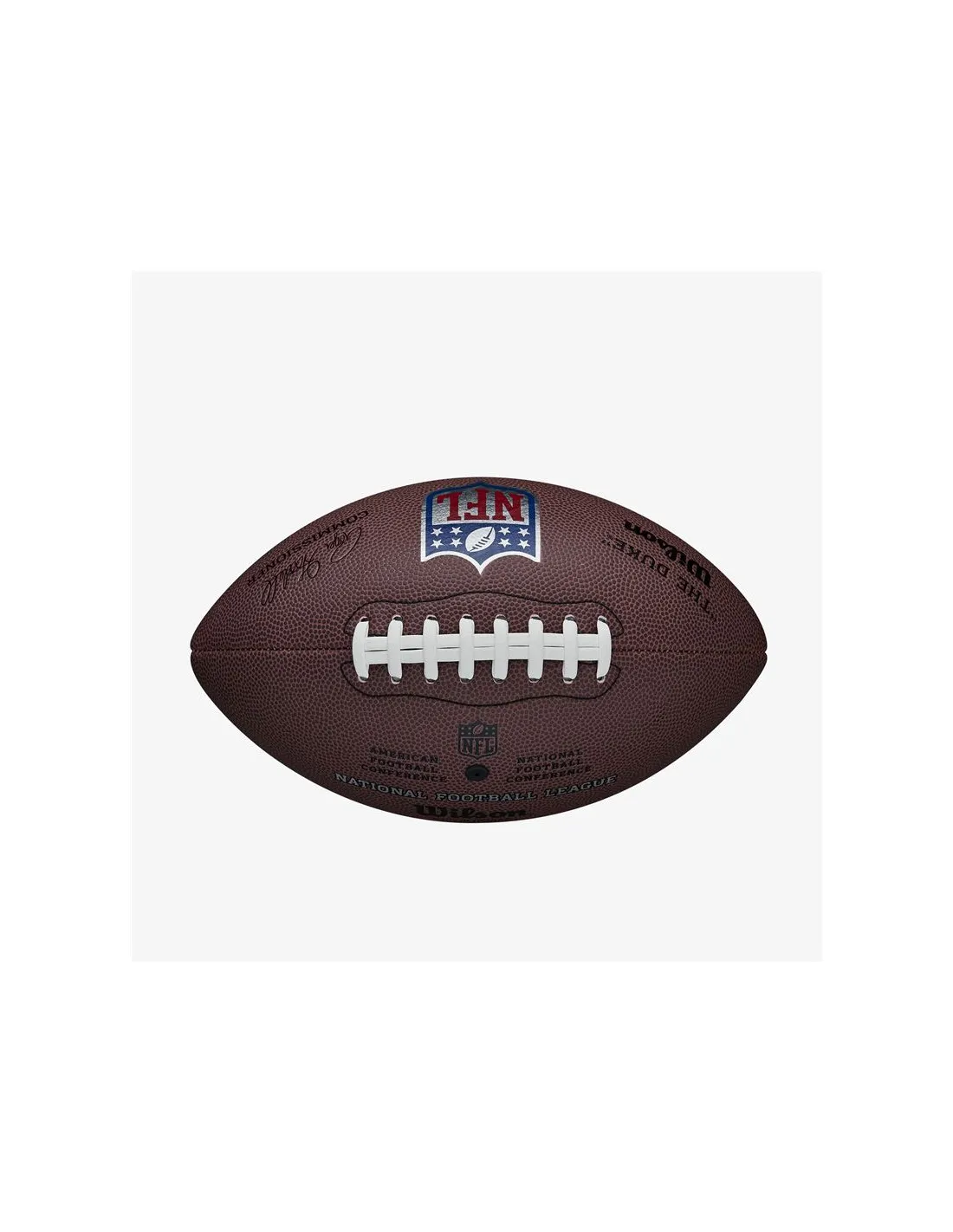 Ballon de football américain Wilson NFL Duke Replica FB Brown