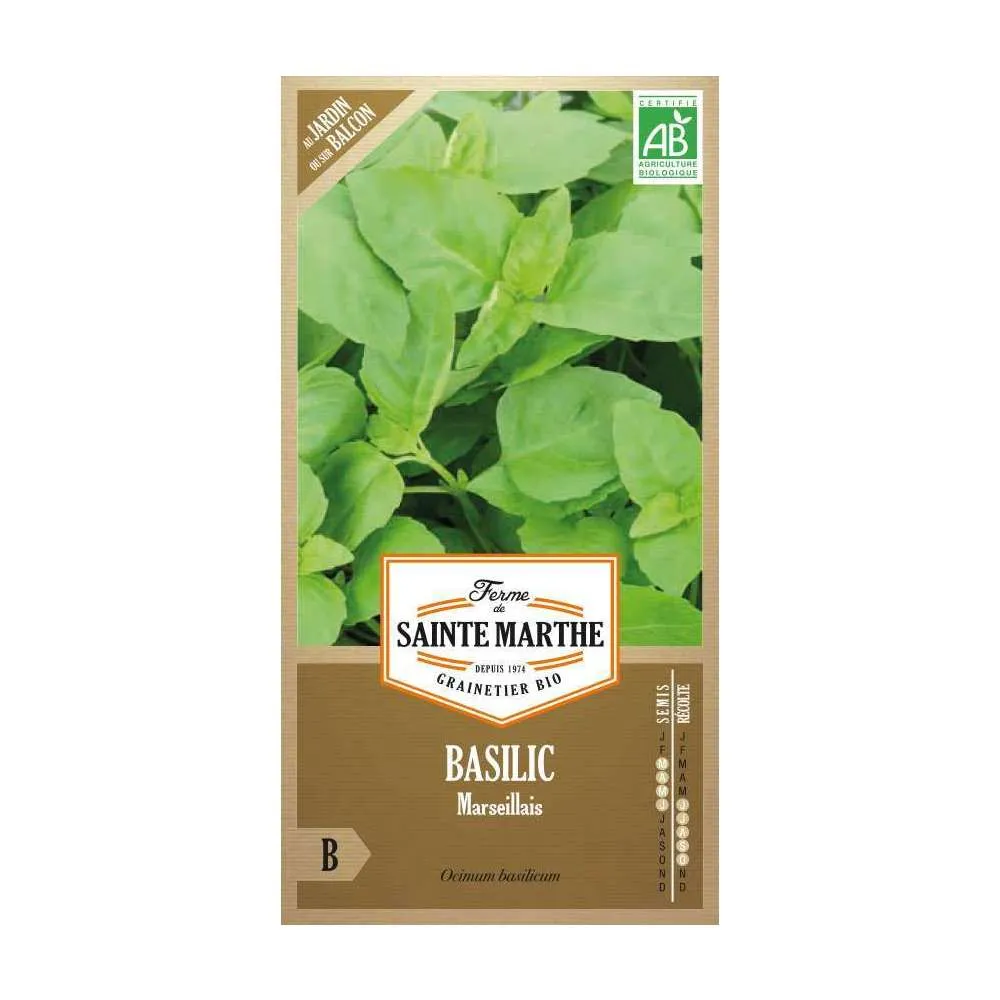 Basilic marseillais - En sachet