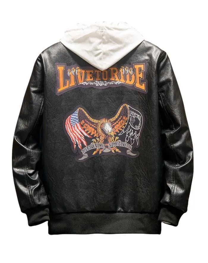 Blouson Moto Américain