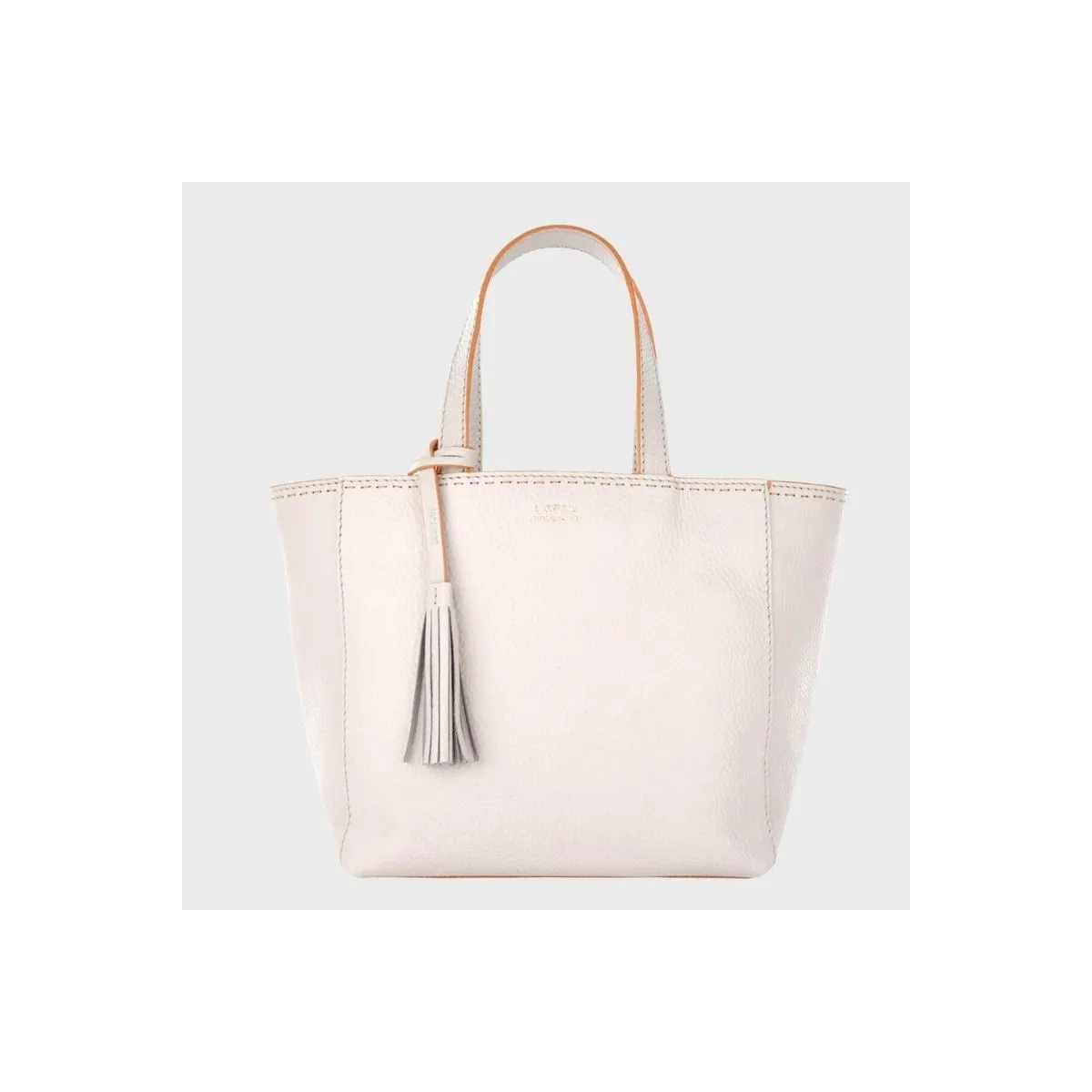 Cabas parisien en cuir grainé 3162HS Loxwood - pecari