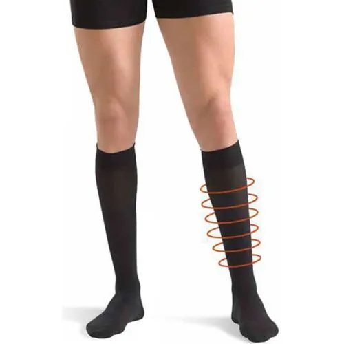 Chaussettes de contention 93 Coton Radiante Femme Classe 3 Spécial peau sensible, Coton d'Egypte, opaques, compression III