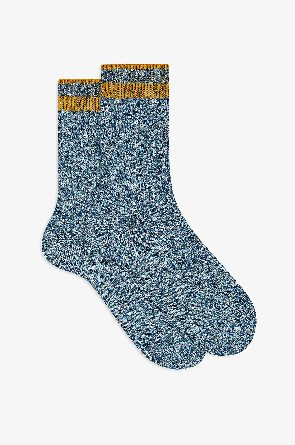 Chaussettes montantes en coton Lavorato