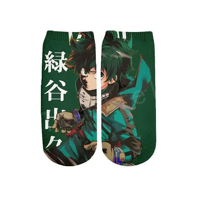 Chaussettes My Hero Academia  Izuku