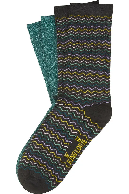 Chaussettes Socks 2-Pack Wavy