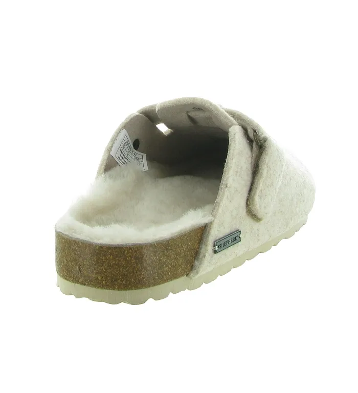 chaussons et pantoufles - Mules Sabots - femme - Laine - Gris - Shepherd of sweden ab