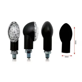 Clignotants moto Oval a leds