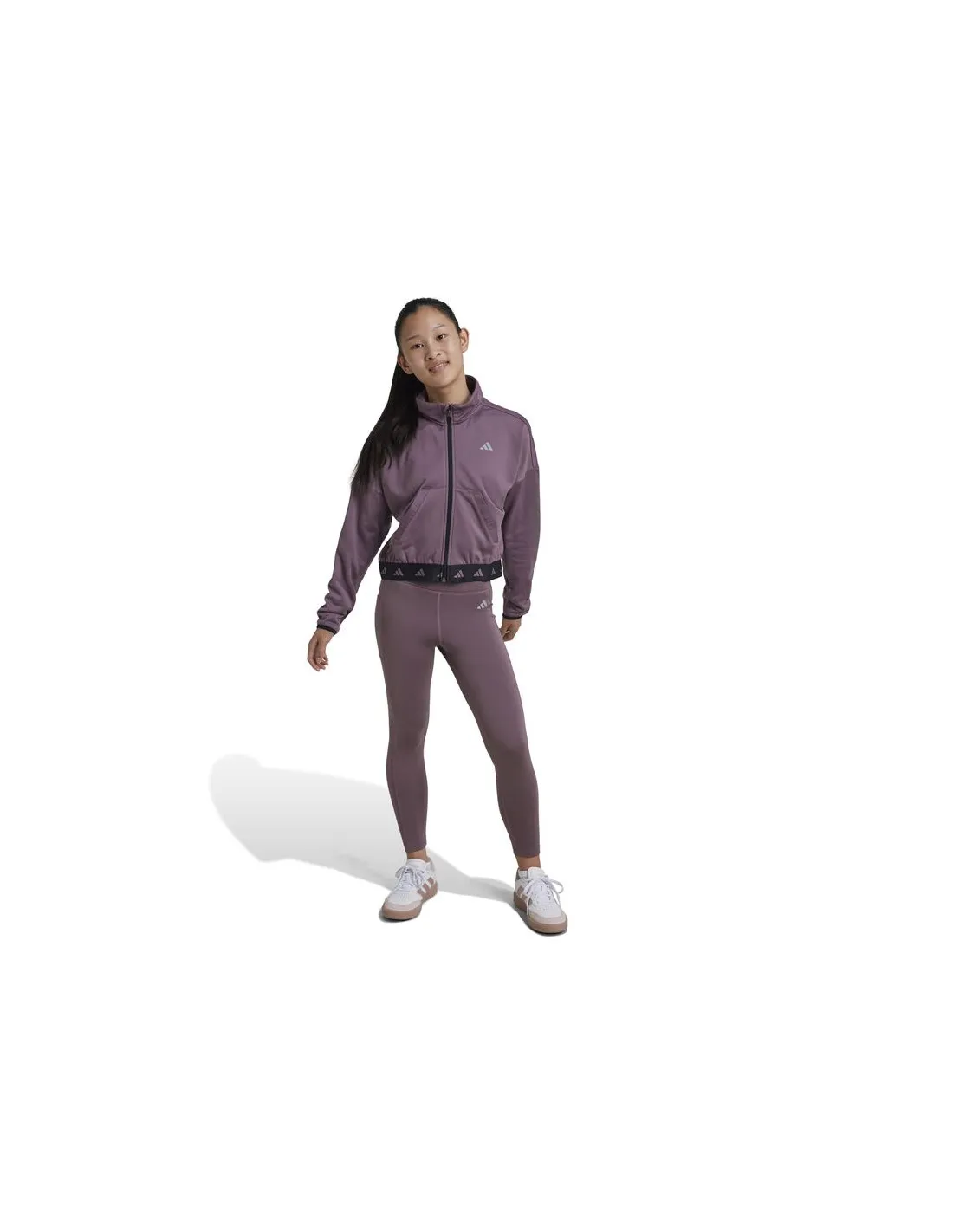 Collants Fitness adidas Fille by Jg Opt Leg Lilac