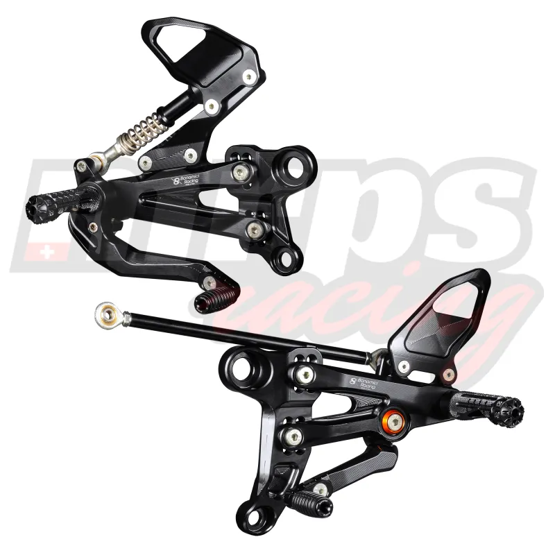 Commandes reculées Bonamici Racing KTM 790 Duke 2018-23 (standard+inversées)