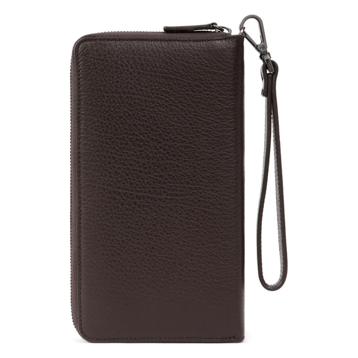 Compagnon de voyage - Stop RFID - Cuir de vachette - Marron foncé - Encore | 3 Suisses
