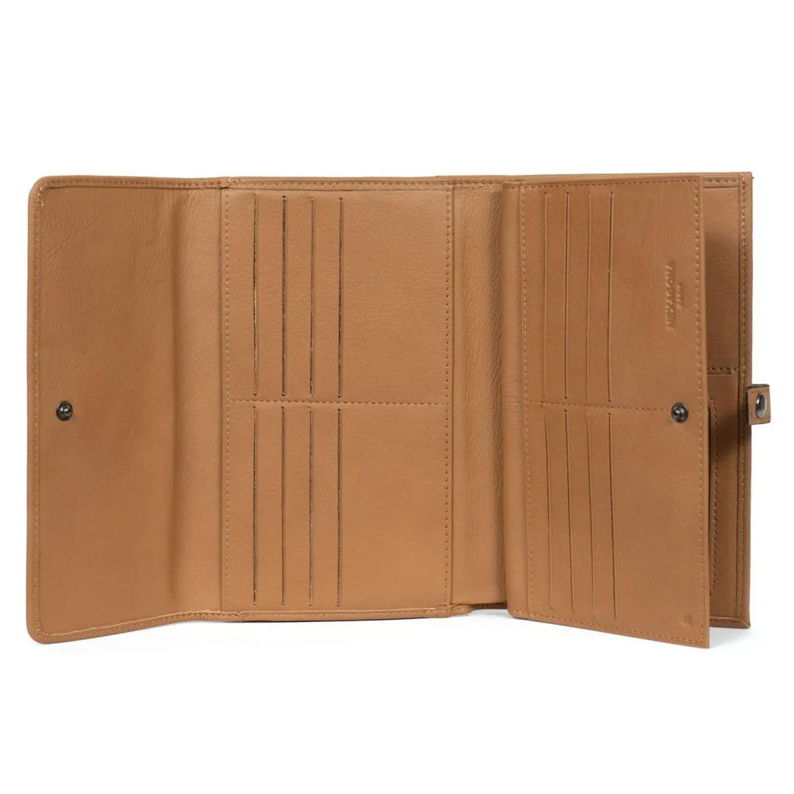 Compagnon de voyage Stop RFID Cuir SAUVAGEH Amande | 3 Suisses