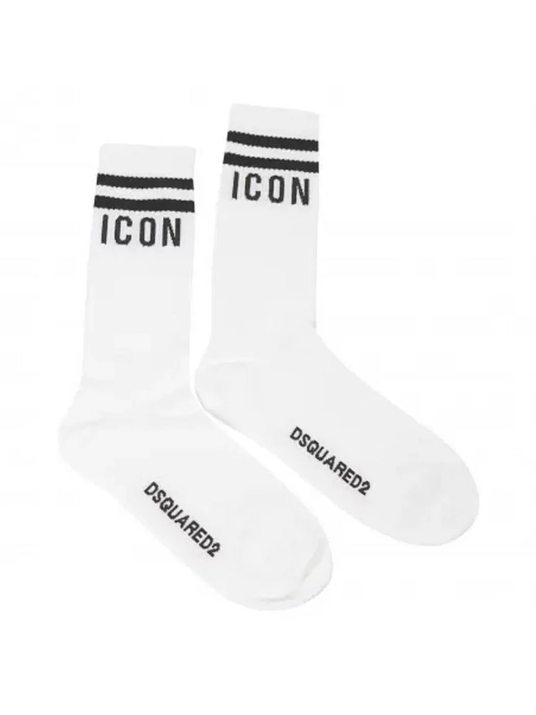 DSQUARED2 Chaussettes Homme DFV142370 Noir