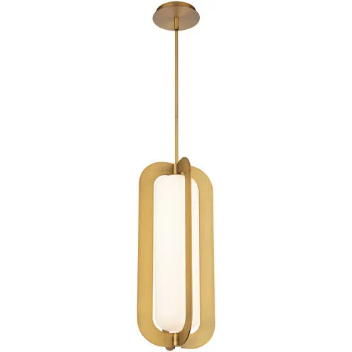 ECHELON Suspension simple Or DEL INTÉGRÉ - PD-94322-AB | MODERN-FORMS