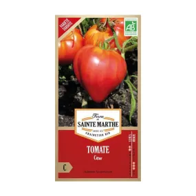 Graines de tomate cœur Bio en sachet
