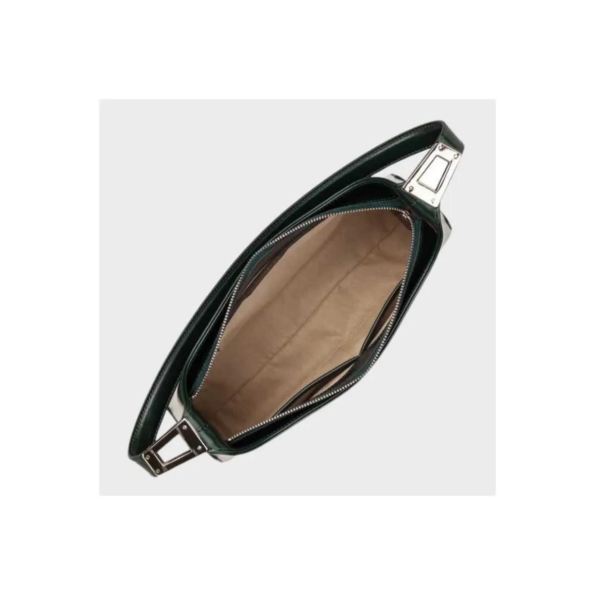 Grand sac baguette en cuir Lancaster 433-31 sur pecari