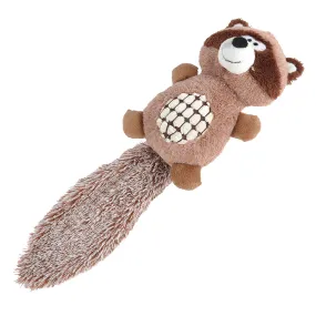 Jouet peluche raton laveur 12x48x9.5cm 