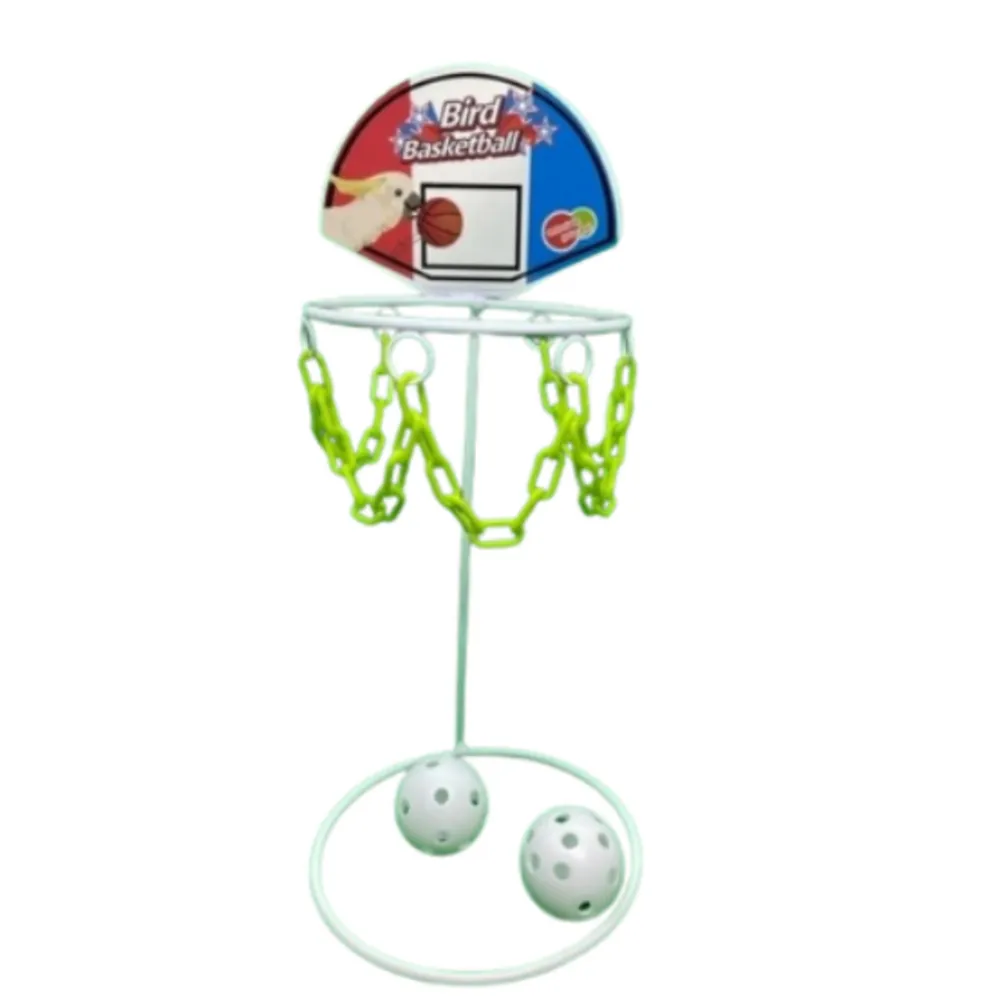 Jouet pour perroquet, perruche, oiseaux exotiques basket l