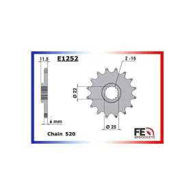 Kit chaîne Acier - Duke L Abs - 790 - KTM 2018-2019 