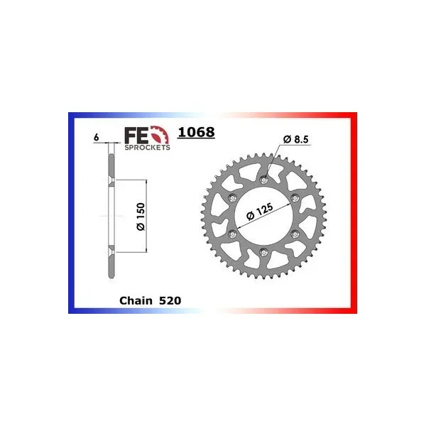 Kit chaîne Acier - Duke L Abs - 790 - KTM 2018-2019 