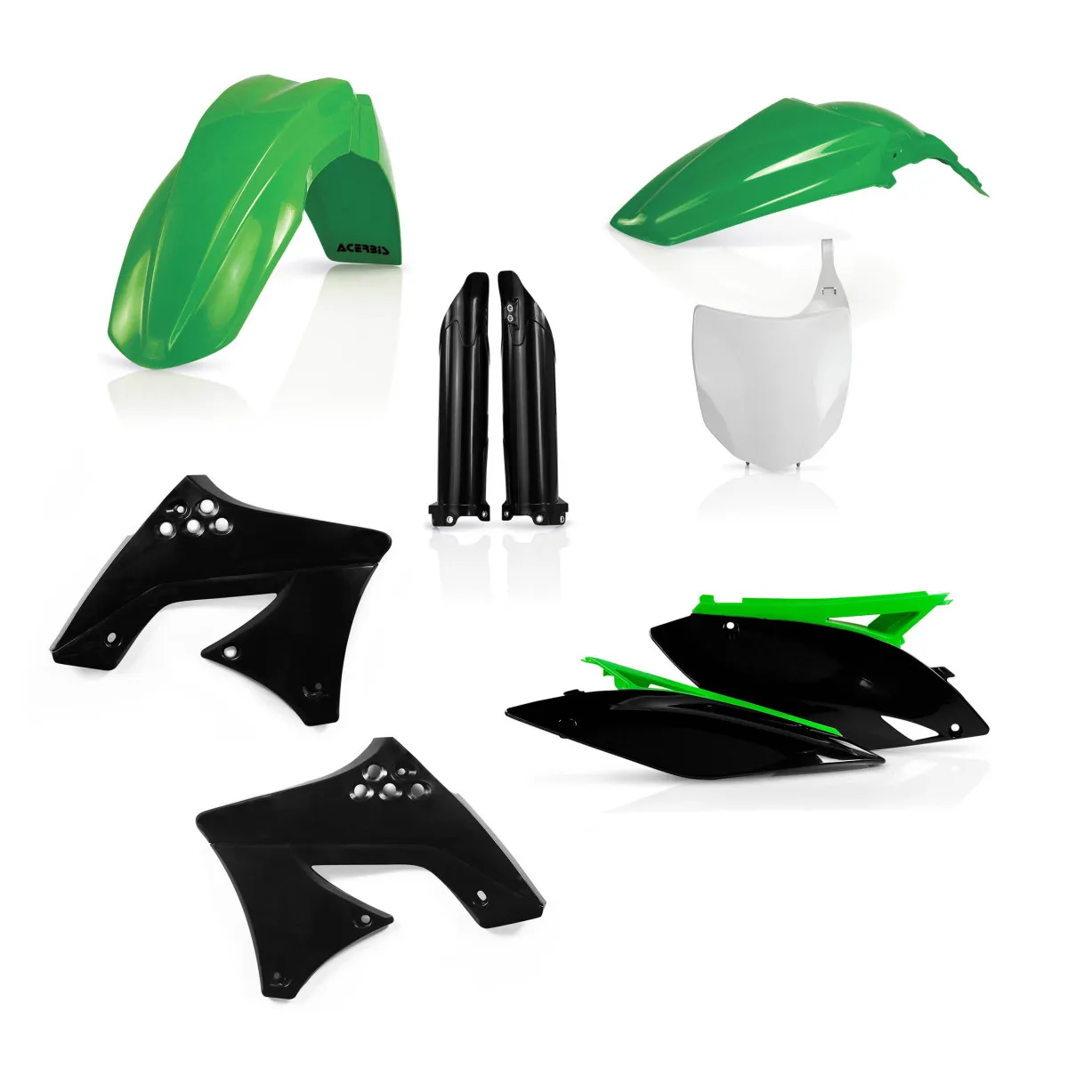 Kit plastiques complet - Origine 2009 - ACERBIS Kawasaki 250 KXF 2009-2012