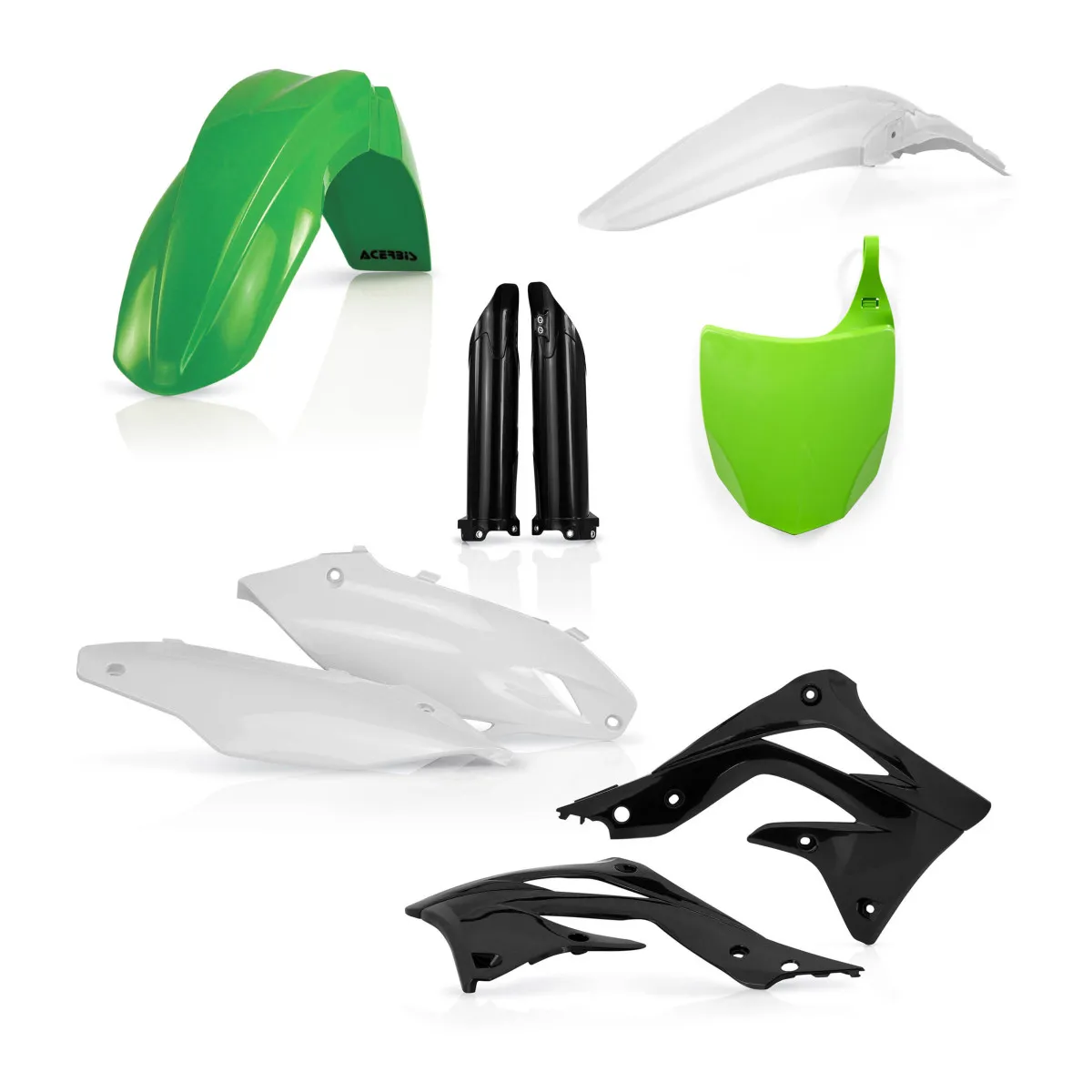 Kit plastiques complet - Origine - ACERBIS Kawasaki 450 KXF 2012