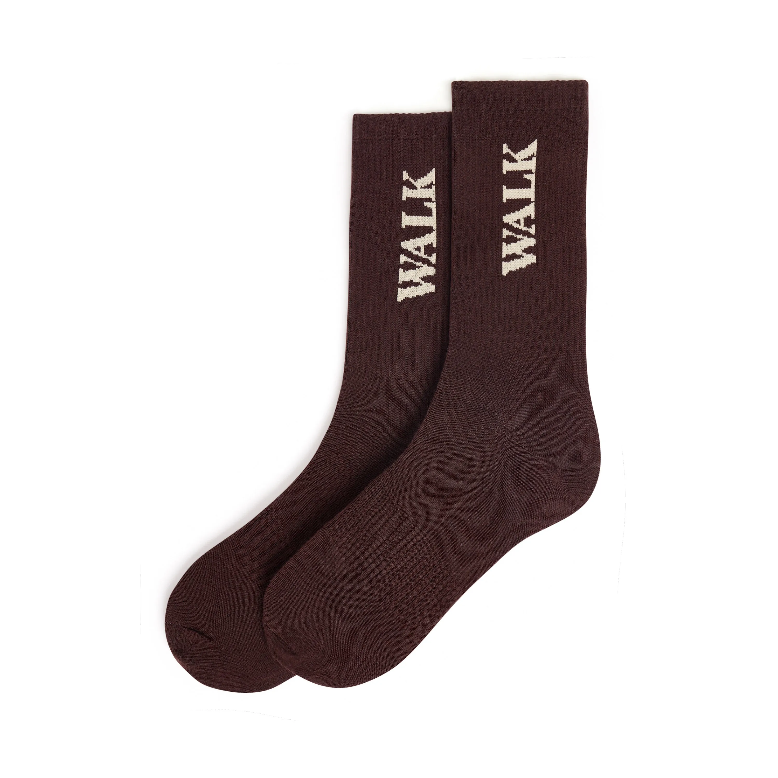 Les chaussettes acajou