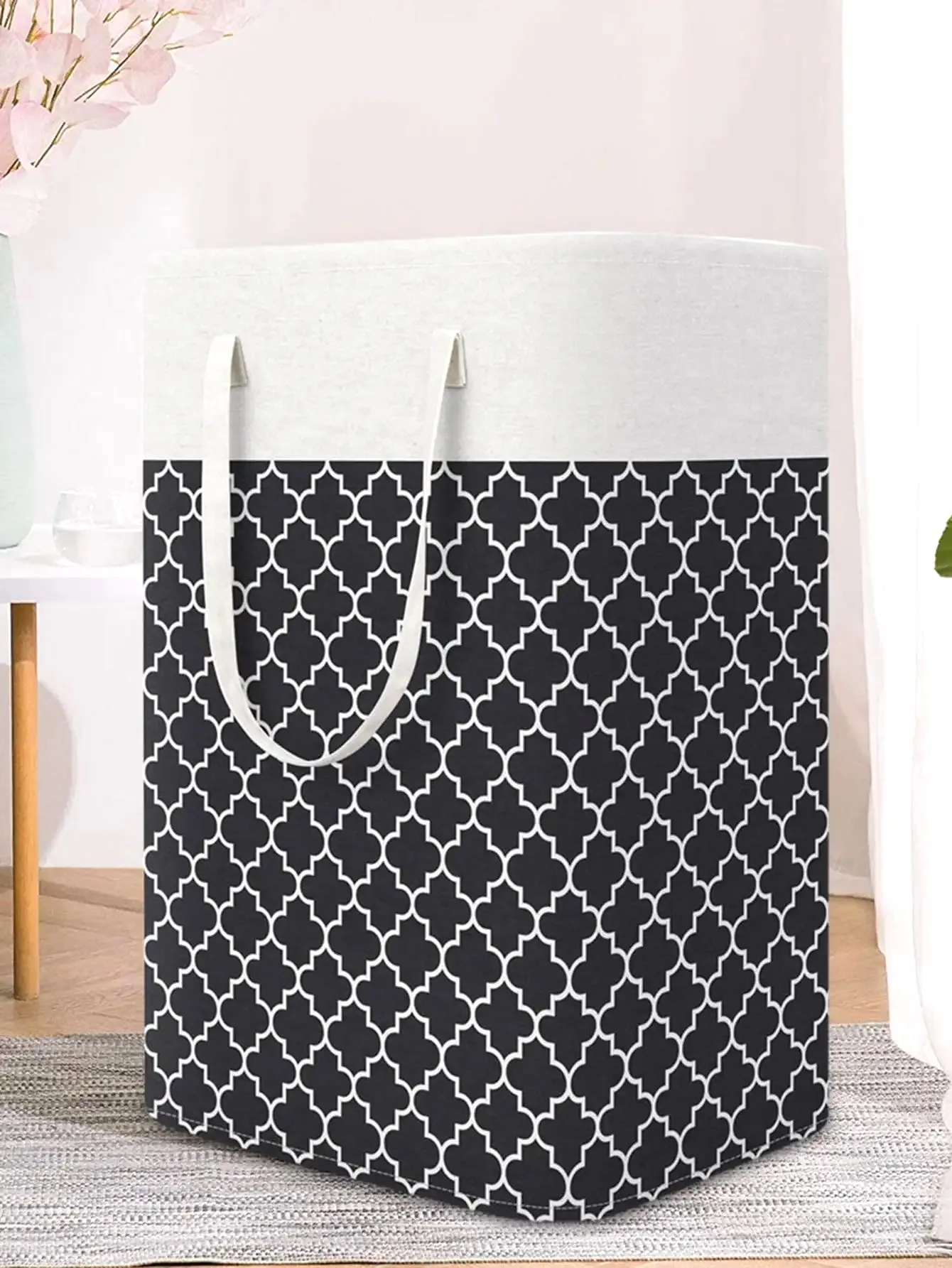Panier à linge en tissu