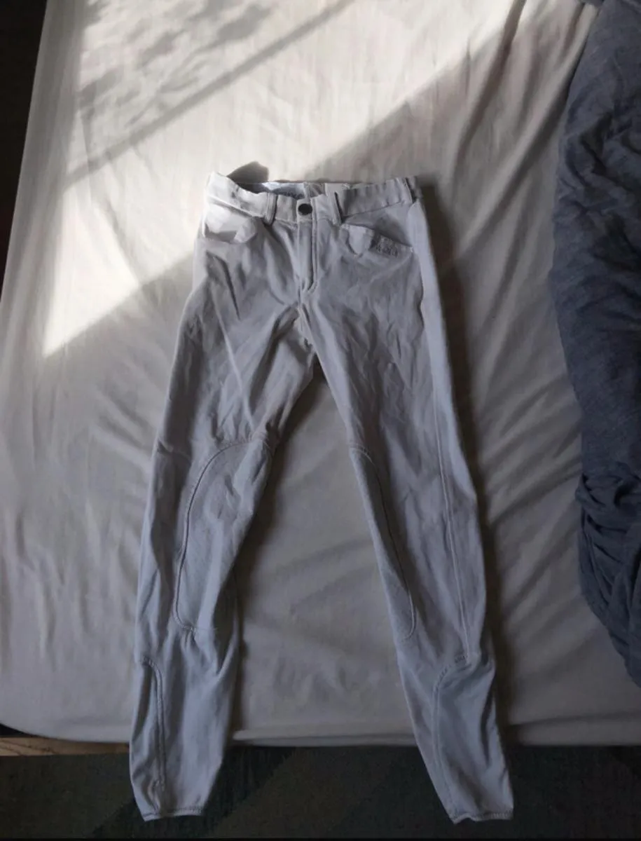 pantalon blanc de concours pikeur