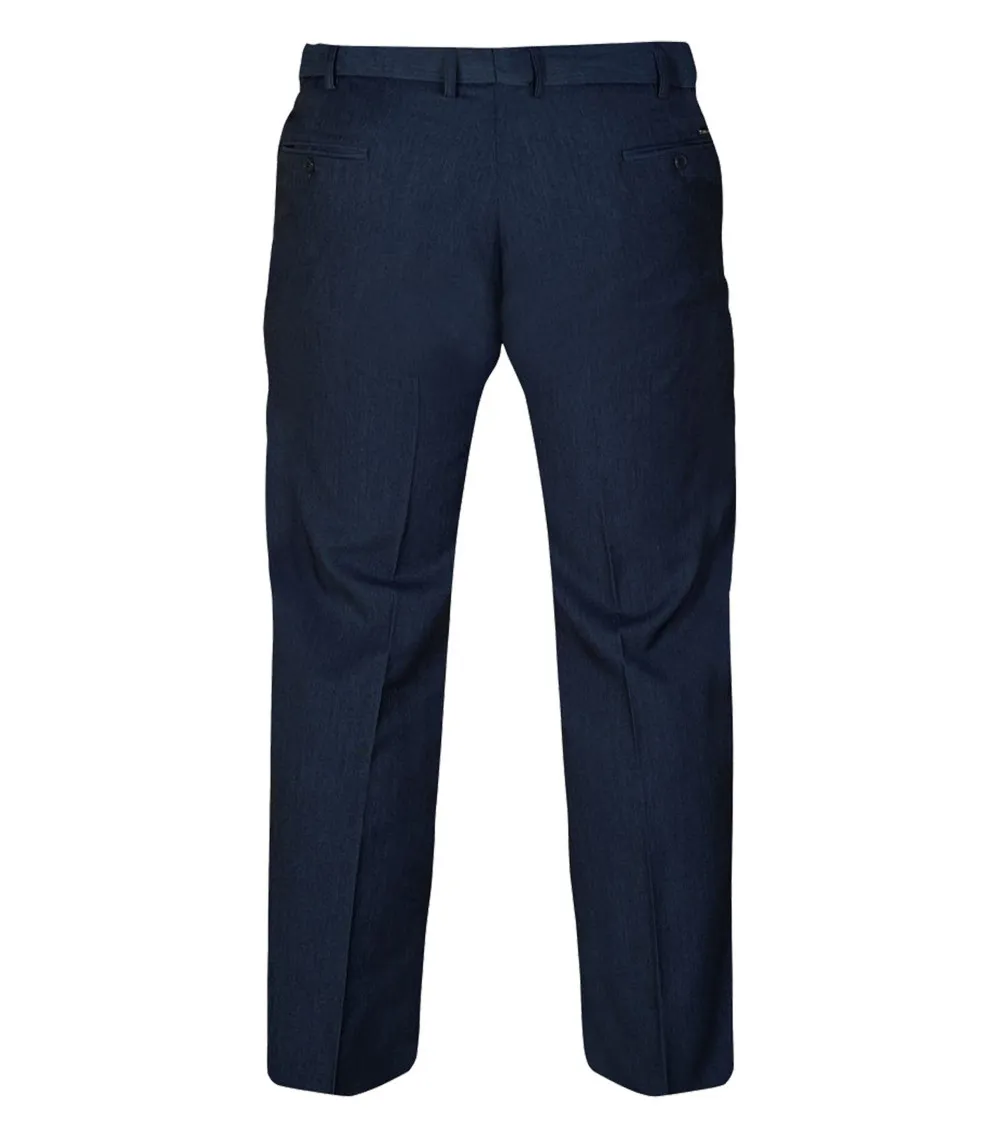 Pantalon de costume ajusté Duke Supreme bleu marine