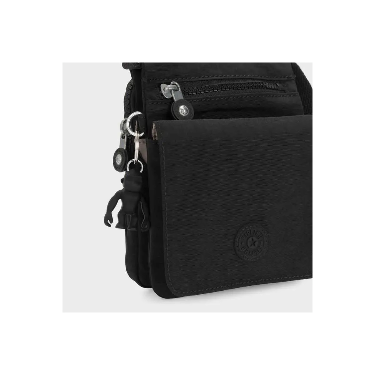 Petit sac bandoulière en toile Kipling sur pecari