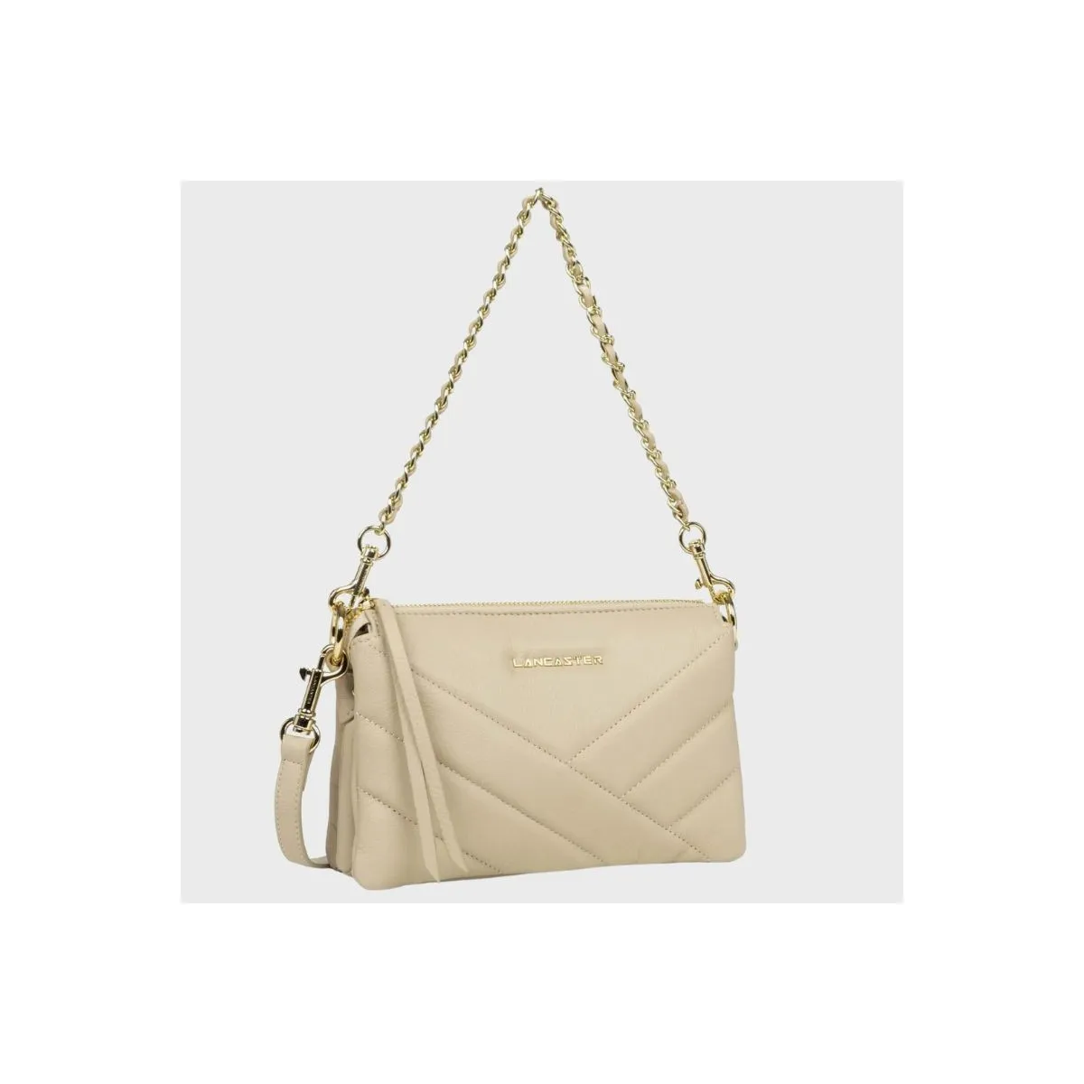 Petite pochette matelassée Lancaster 530-23 - Pecari