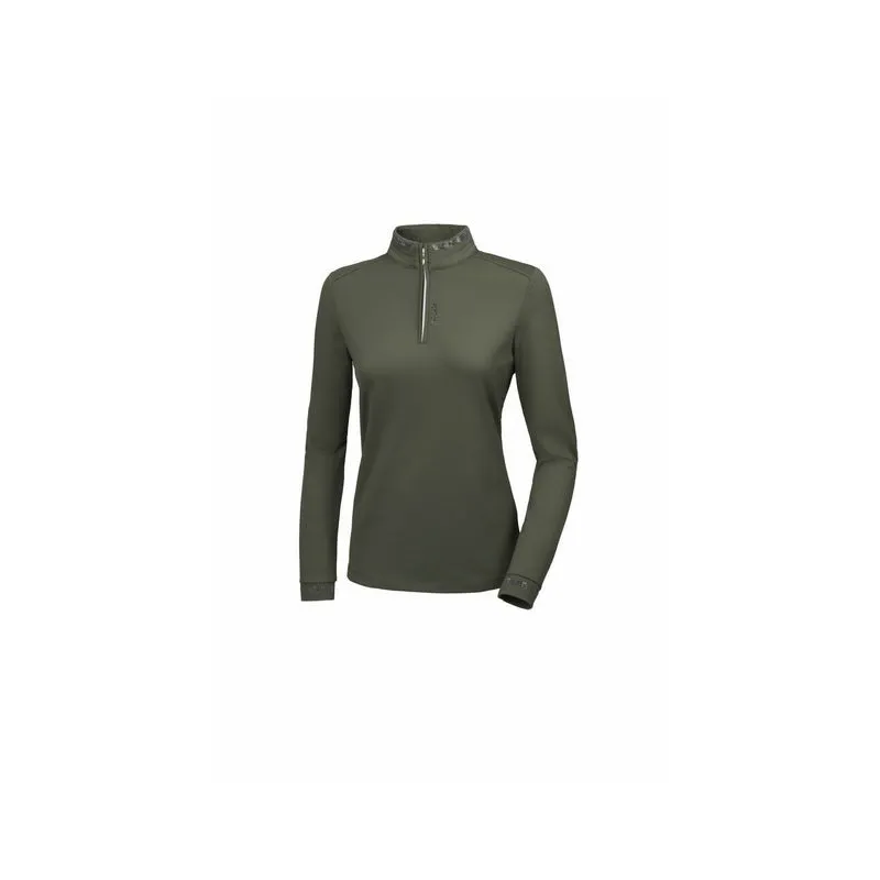 Pikeur - Femme - Polo technique manches longues