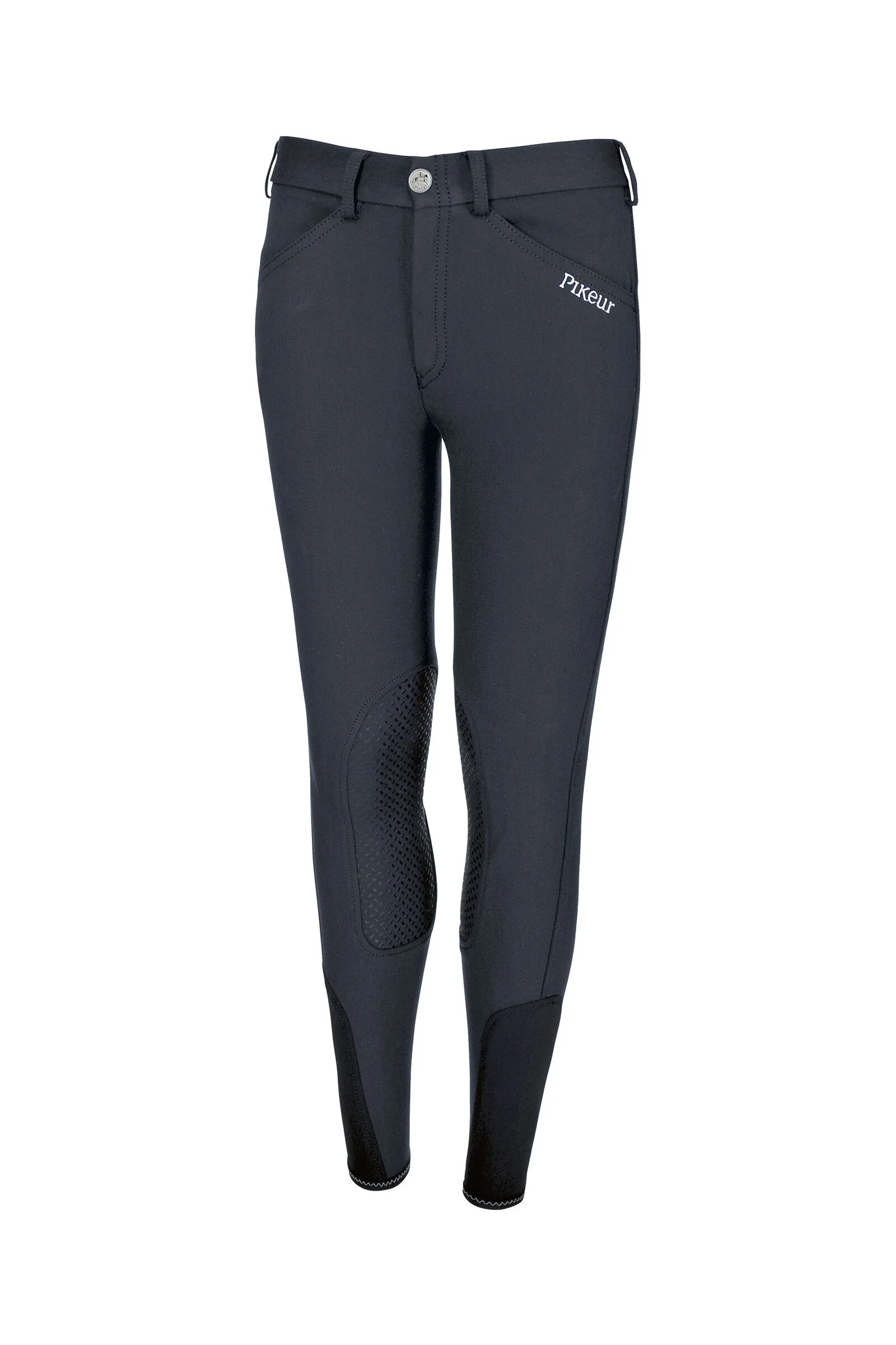 Pikeur Pantalon d'équitation à basanes Brooklyn Grip, enfant
