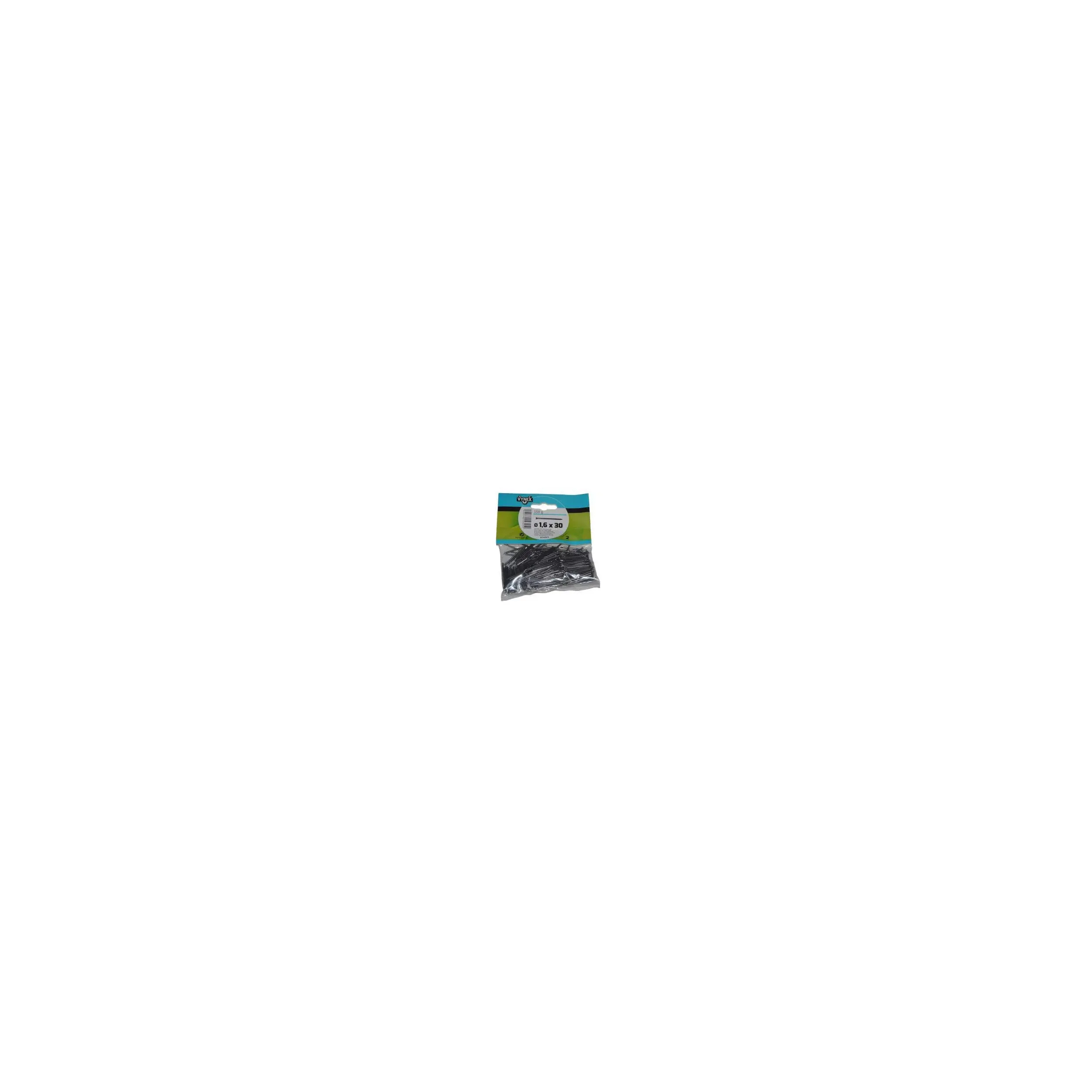 Pointe TH acier 30x1.6mm, sachet de 150g.