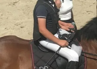 POLO PIKEUR XS ENFANT BLEU MARINE
