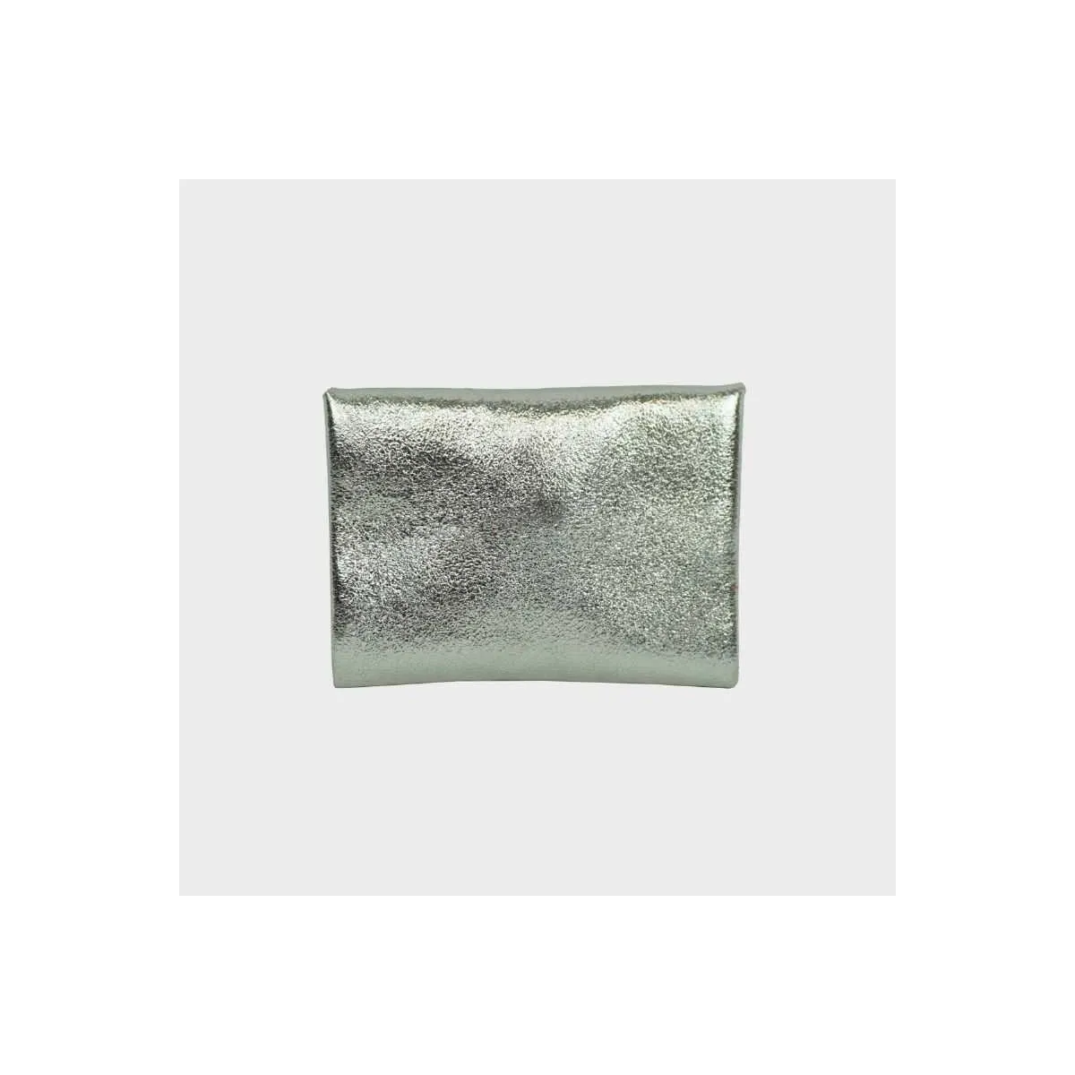 Porte cartes en croûte de cuir pour femme sur pecari
