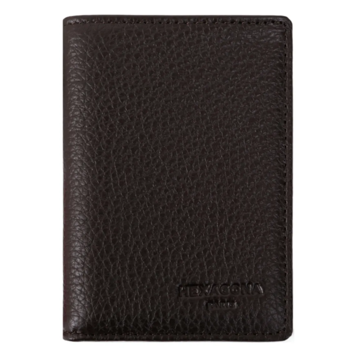 Porte-cartes Stop RFID Cuir ENCORE Marron foncé Ray | 3 Suisses