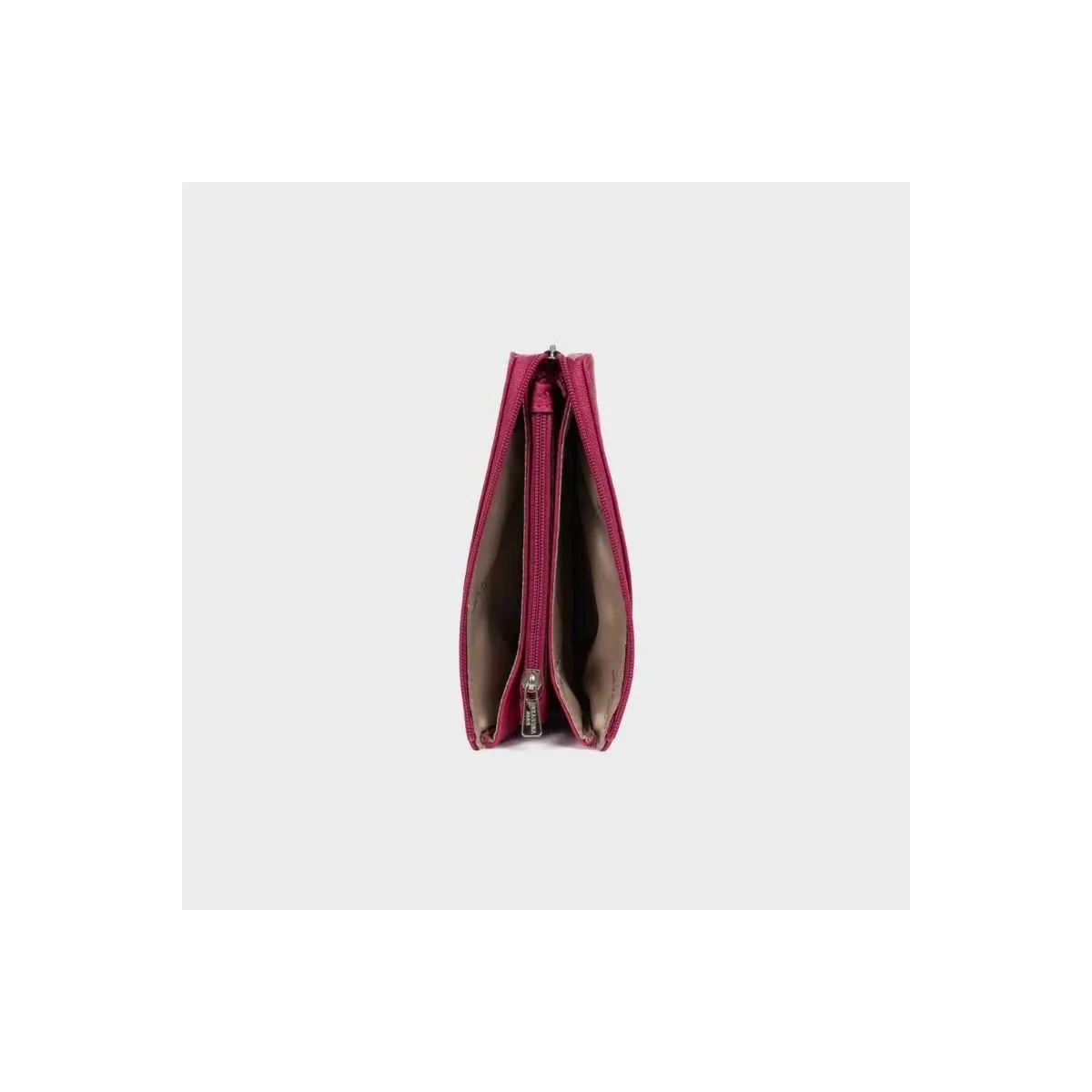 Porte-monnaie en cuir Hexagona sur pecari