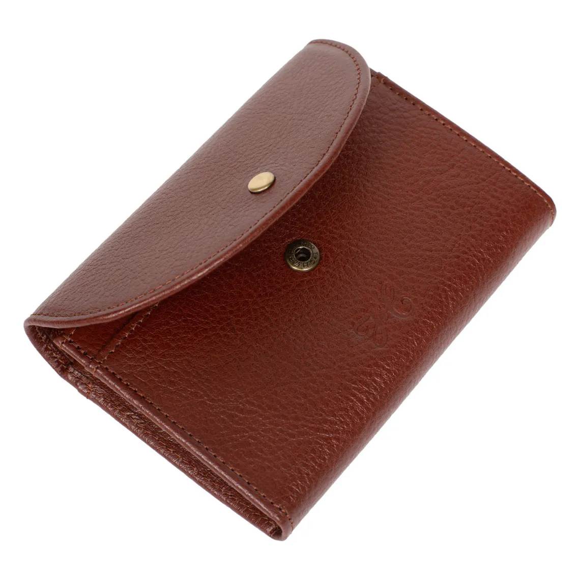 Porte-monnaie - Stop RFID - Cuir de vachette - Marron - Bastille | 3 Suisses