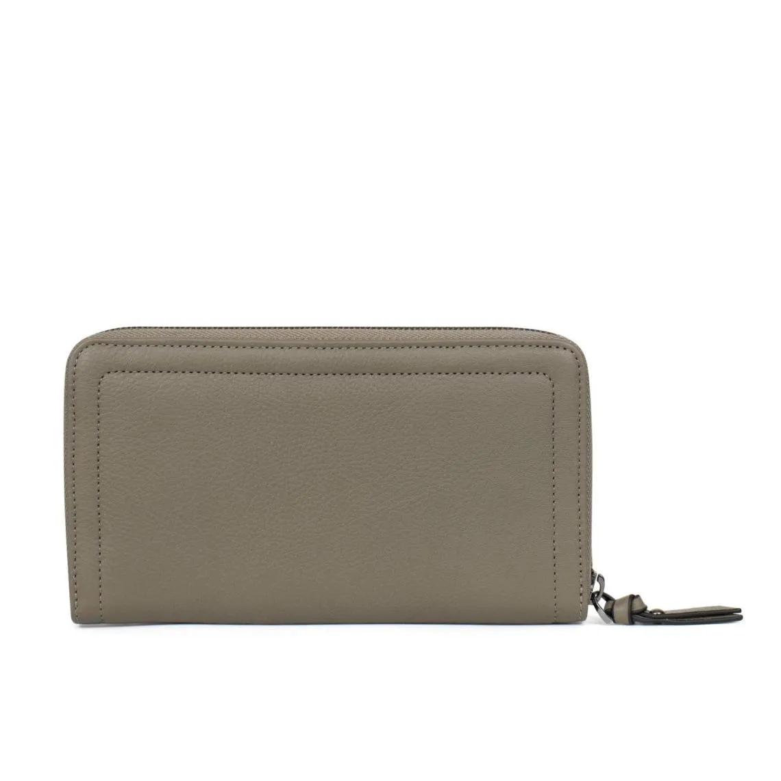 Portefeuille long Stop RFID Cuir SAUVAGEH Kaki | 3 Suisses