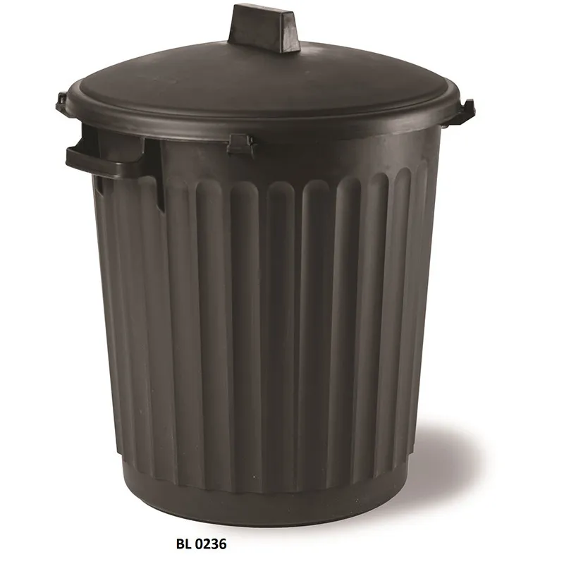Poubelle Noire 80l Eco
