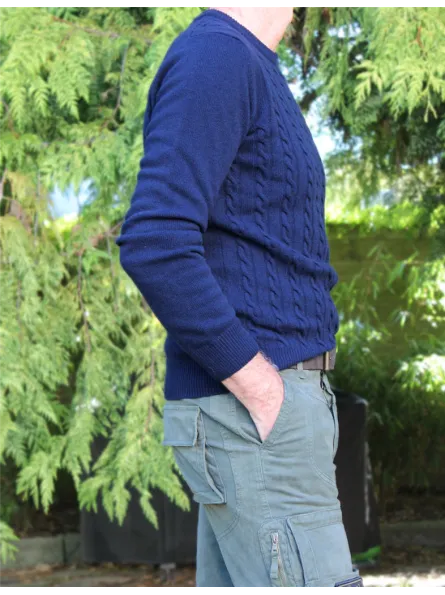 Pull fines torsades Aeronautica Militare