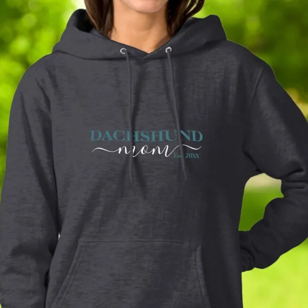 Pull À Capuche Dachshund Maman Est