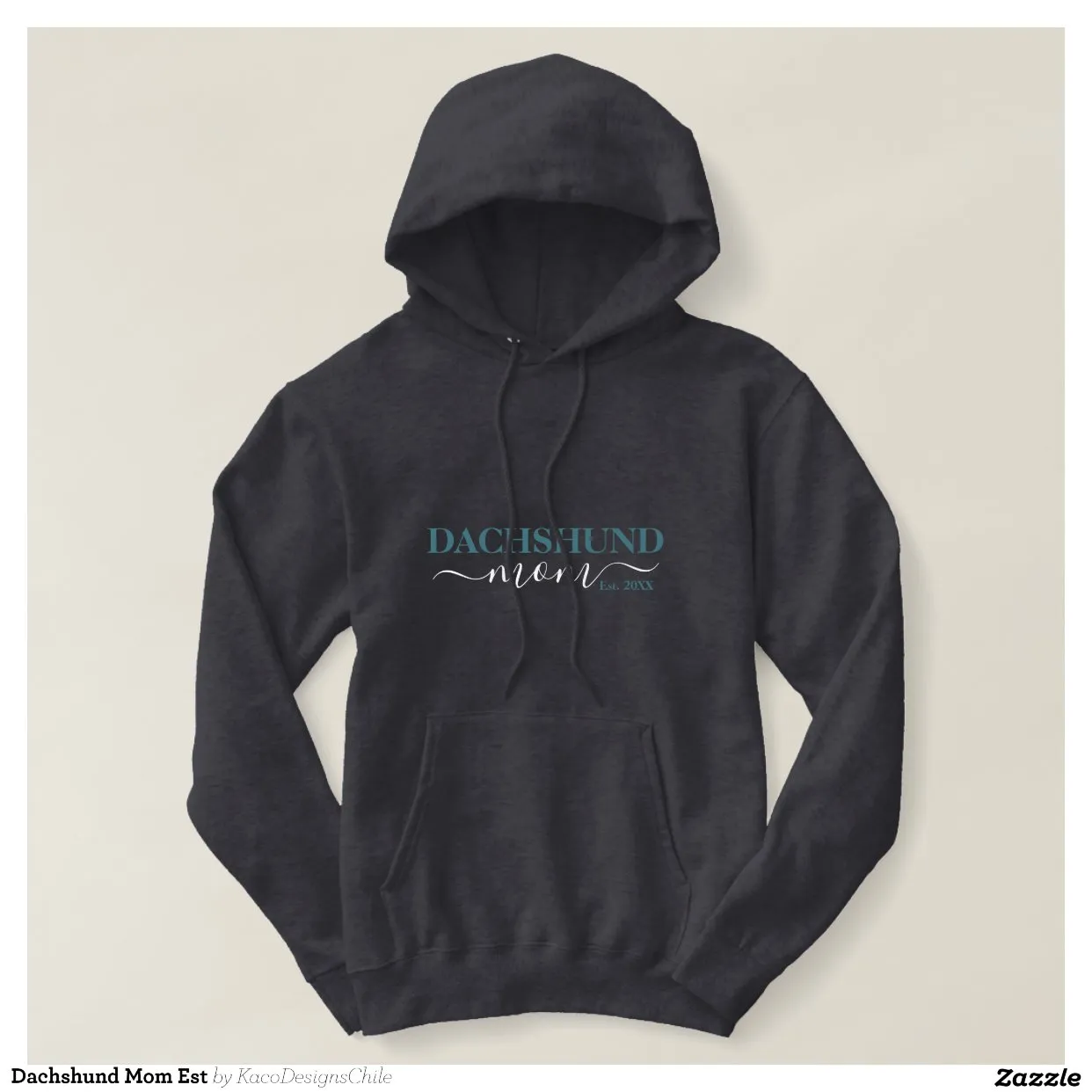 Pull À Capuche Dachshund Maman Est