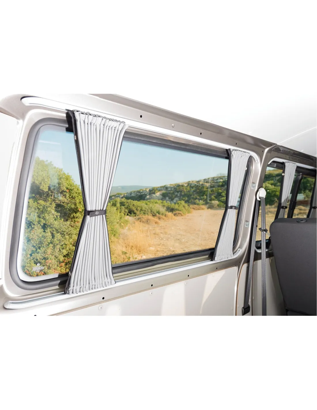 rideaux d'occultation opaques - cellule 3 pièces volkswagen t2/t2 bay - soplair
