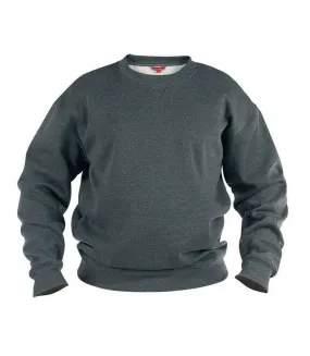 Rockford pull col ras-du-cou grande taille homme gris Duke