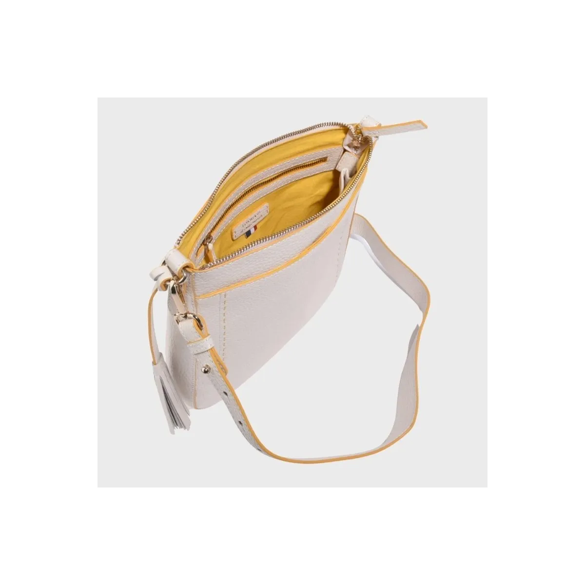 Sac bandoulière en cuir IVY 3841HS Loxwood - pecari