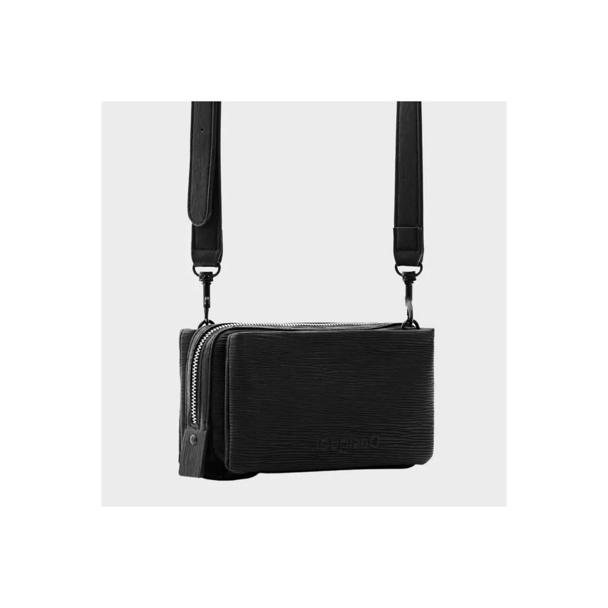 Sac bandoulière étoile brodé 23saxp26 Desigual sur pecari